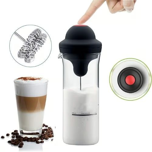 Ηλεκτρική Συσκευή για Αφρόγαλα 450ml – Milk Frother Heat Proof Glass Ηλεκτρική Συσκευή για Αφρόγαλα 450ml – Milk Frother Heat Proof Glass