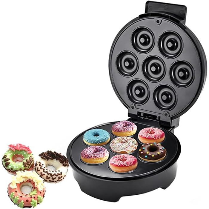 Ηλεκτρική Συσκευή Ντόνατς 7 Θέσεων 1000W Sokany Αντικολλητική Ηλεκτρική Συσκευή Ντόνατς 7 Θέσεων 1000W Sokany Αντικολλητική