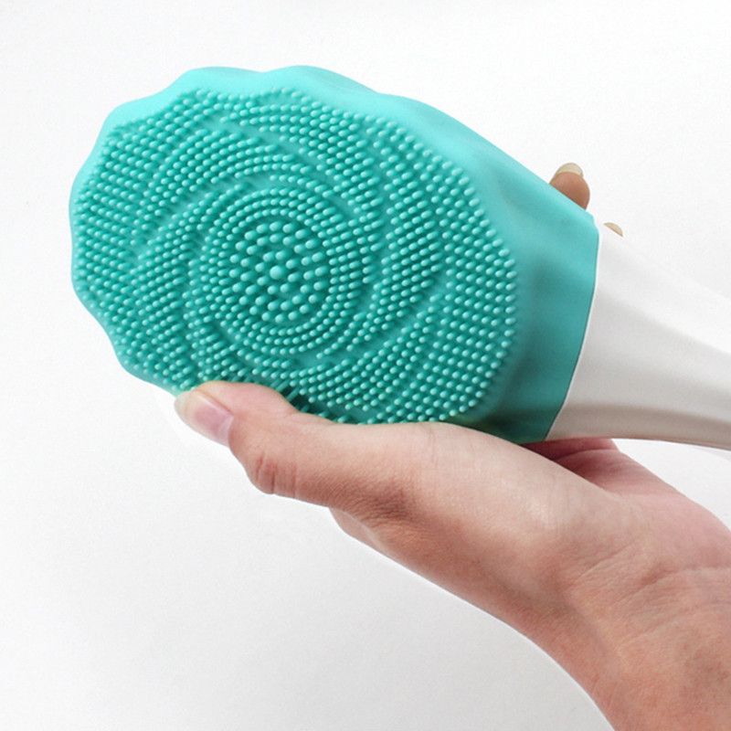 Ηλεκτρική Βούρτσα Μπάνιου Σιλικόνης Μασάζ Πράσινη - Silicone Bath Brush Electric Shower Massager Ηλεκτρική Βούρτσα Μπάνιου Σιλικόνης Μασάζ Πράσινη - Silicone Bath Brush Electric Shower Massager