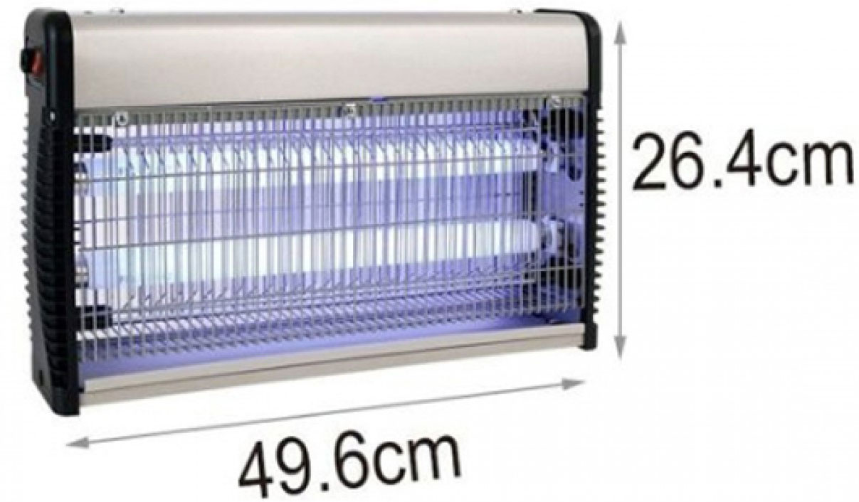 Ηλεκτρικό Εντομοκτόνο 2 Λάμπες x 15 Watt 30W Mosquito Killer 40τμ - Εντομοπαγίδα Αντικουνουπικό Ηλεκτρικό Εντομοκτόνο 2 Λάμπες x 15 Watt 30W Mosquito Killer 40τμ - Εντομοπαγίδα Αντικουνουπικό
