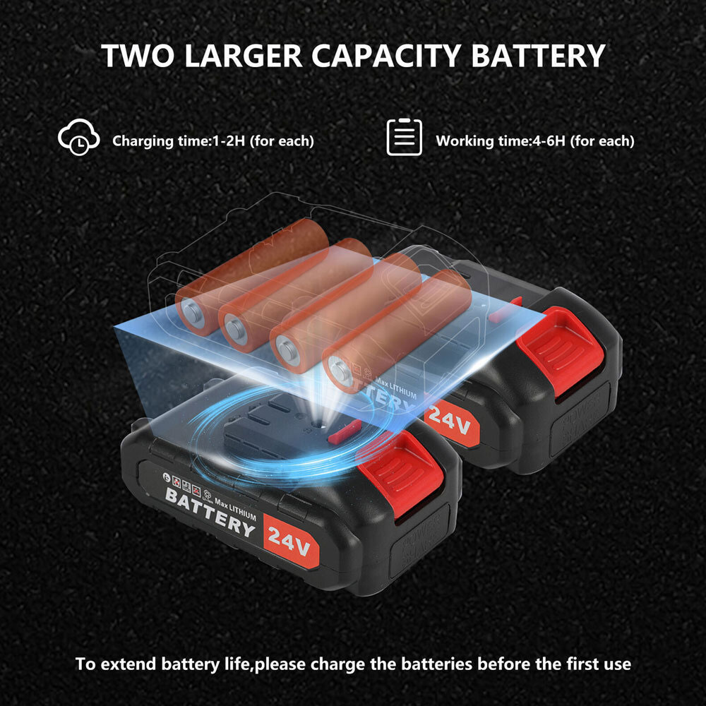 Ηλεκτρικό Επαναφορτιζόμενο Ψαλίδι Κλαδέματος 600W με 2 Μπαταρίες 24V με Διάμετρο Κοπής 30mm - Βαλιτσάκι Μεταφοράς, Εργαλεία Συντήρησης και Ακονίσματος Ηλεκτρικό Επαναφορτιζόμενο Ψαλίδι Κλαδέματος 600W με 2 Μπαταρίες 24V με Διάμετρο Κοπής 30mm - Βαλιτσάκι Μεταφοράς, Εργαλεία Συντήρησης και Ακονίσματος