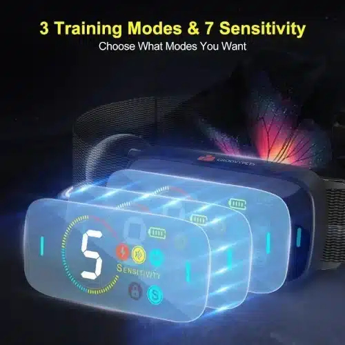 Ηλεκτρικό Κολάρο Σκύλου Υπερήχων με Έγχρωμη Αντιχαρακτική Οθόνη κατά του Γαβγίσματος Ηλεκτρικό Κολάρο Σκύλου Υπερήχων με Έγχρωμη Αντιχαρακτική Οθόνη κατά του Γαβγίσματος