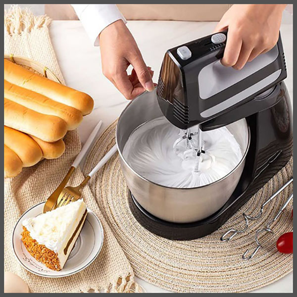 Ηλεκτρικό Μίξερ 5 Ταχυτήτων 3.5L, 400W με Kάδο από Aνοξείδωτο Xάλυβα- Blender Sokany Ηλεκτρικό Μίξερ 5 Ταχυτήτων 3.5L, 400W με Kάδο από Aνοξείδωτο Xάλυβα- Blender Sokany