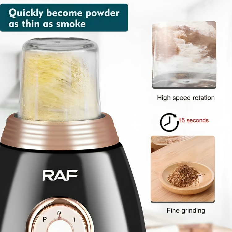 Ηλεκτρικό Μίξερ - Μπλέντερ 1000W - Με Κανάτα 1.5L και Δοχείο Θρυμματισμού - RAF Ηλεκτρικό Μίξερ - Μπλέντερ 1000W - Με Κανάτα 1.5L και Δοχείο Θρυμματισμού - RAF