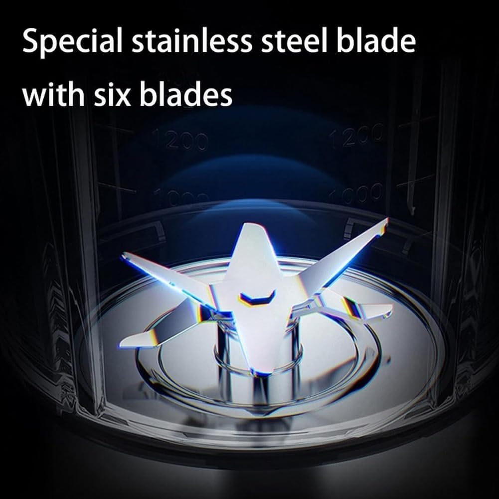 Ηλεκτρικό Μπλέντερ 800W Πολλαπλών Χρήσεων με 7 Εντάσεις και 6 Ανοξείδωτες Λεπίδες - RAF Ηλεκτρικό Μπλέντερ 800W Πολλαπλών Χρήσεων με 7 Εντάσεις και 6 Ανοξείδωτες Λεπίδες - RAF