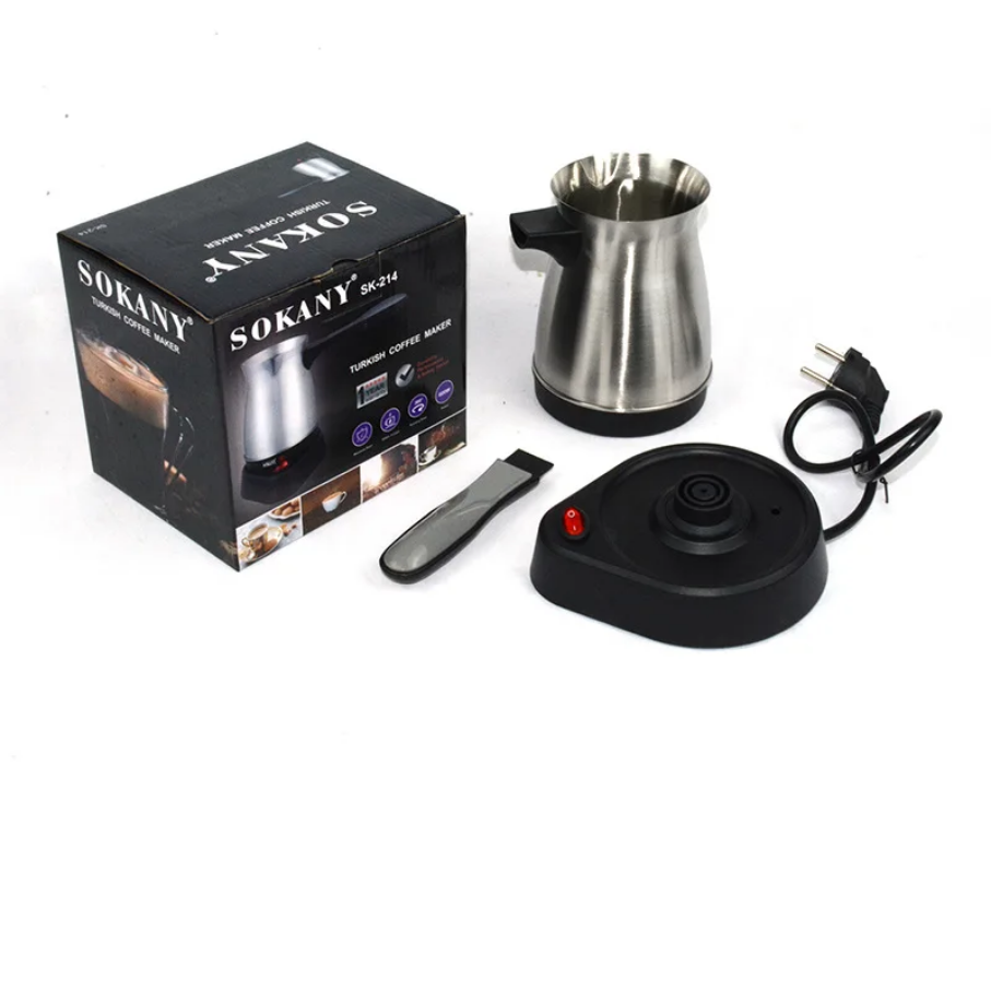 Ηλεκτρικό Μπρίκι Sutai 800W με Χωρητικότητα 800ml για Ελληνικό Καφέ Ηλεκτρικό Μπρίκι Sutai 800W με Χωρητικότητα 800ml για Ελληνικό Καφέ