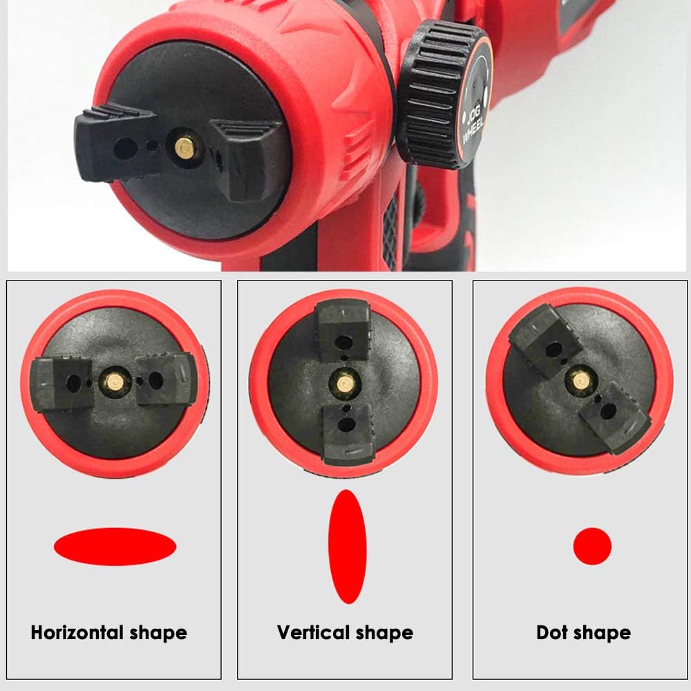 Ηλεκτρικό Πιστόλι Βαφής 18V 1 x 2Ah με Δοχείο 0.8lt Ηλεκτρικό Πιστόλι Βαφής 18V 1 x 2Ah με Δοχείο 0.8lt