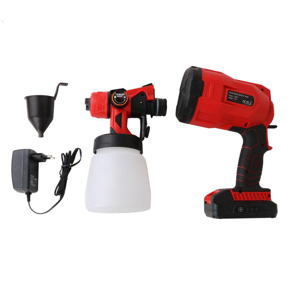Ηλεκτρικό Πιστόλι Βαφής 18V 1 x 2Ah με Δοχείο 0.8lt Ηλεκτρικό Πιστόλι Βαφής 18V 1 x 2Ah με Δοχείο 0.8lt