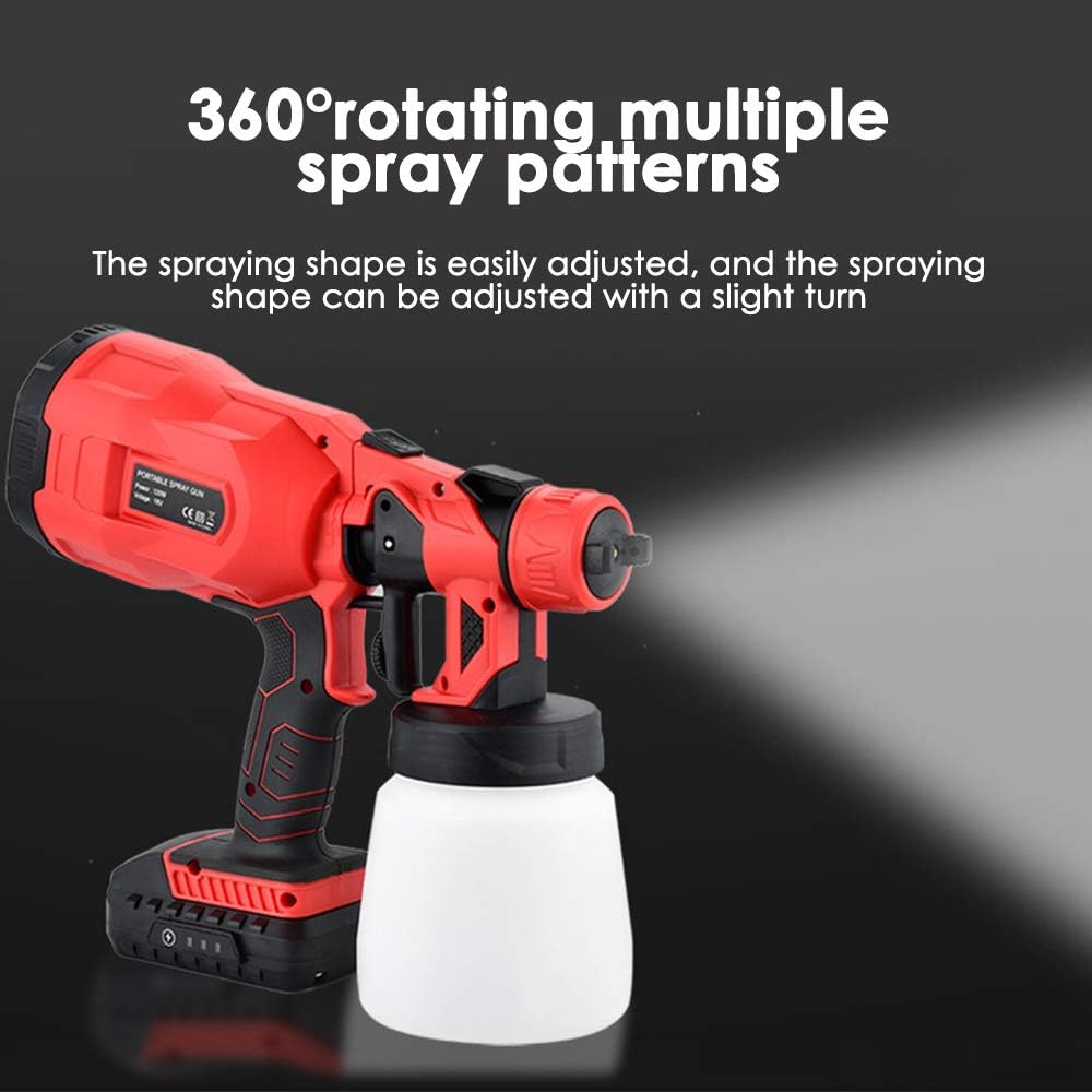 Ηλεκτρικό Πιστόλι Βαφής 18V 1 x 2Ah με Δοχείο 0.8lt Ηλεκτρικό Πιστόλι Βαφής 18V 1 x 2Ah με Δοχείο 0.8lt