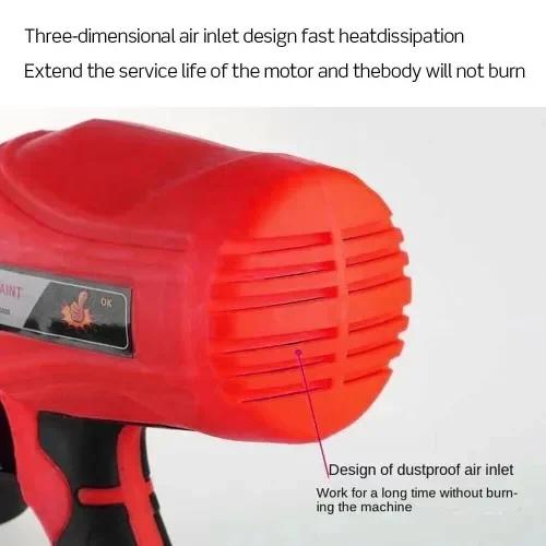 Ηλεκτρικό Πιστόλι Βαφής 550W 800ml Ηλεκτρικό Πιστόλι Βαφής 550W 800ml