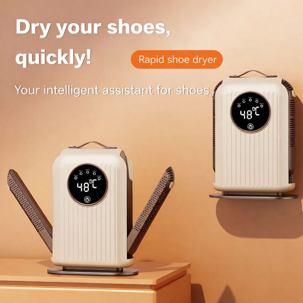 Ηλεκτρικό Στεγνωτικό Παπουτσιών 48°C με Χρονοδιακόπτη και Αποσμητική Λειτουργία Ηλεκτρικό Στεγνωτικό Παπουτσιών 48°C με Χρονοδιακόπτη και Αποσμητική Λειτουργία
