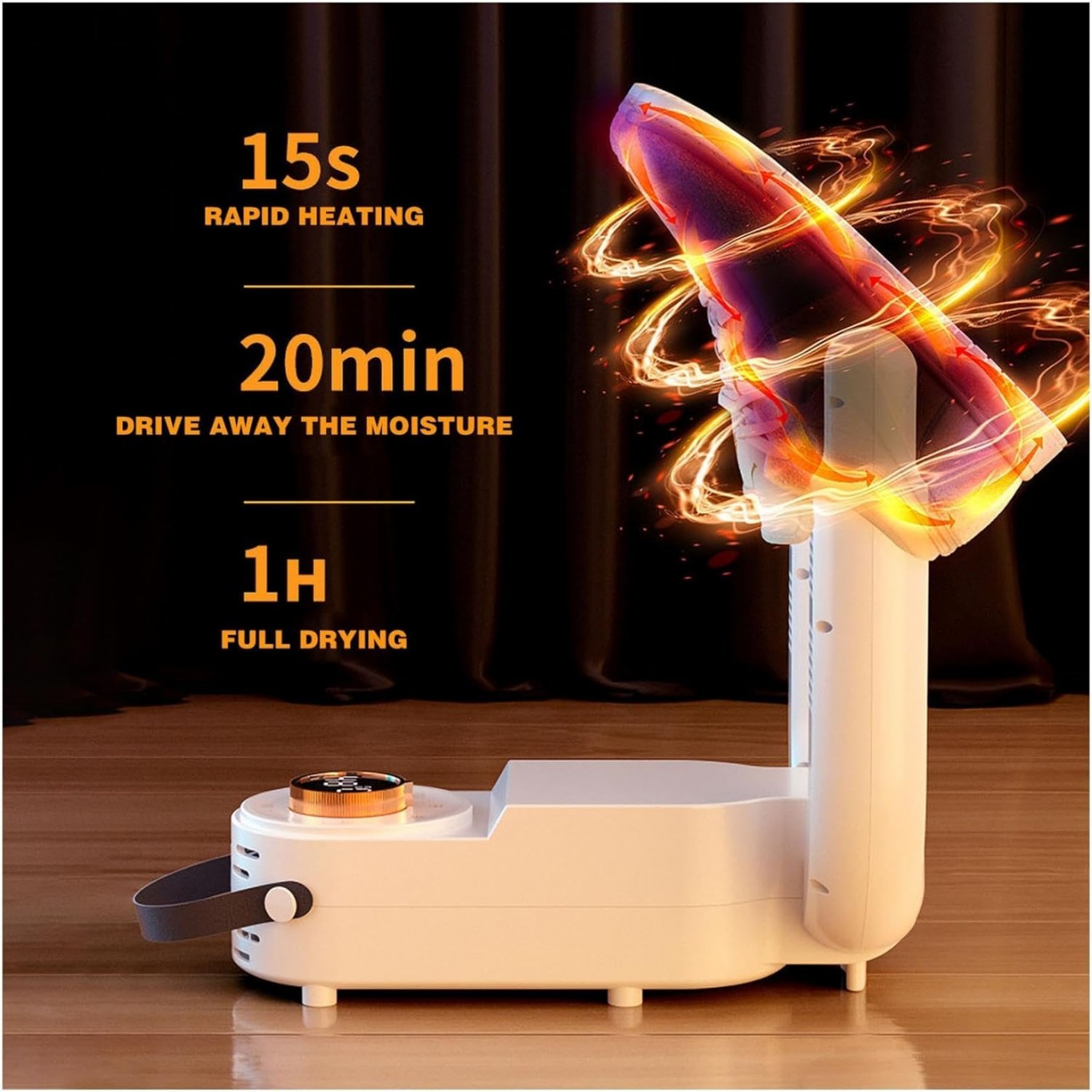 Ηλεκτρικό Στεγνωτήριο Παπουτσιών με Απολύμανση και Αποσμητική Δράση Ηλεκτρικό Στεγνωτήριο Παπουτσιών με Απολύμανση και Αποσμητική Δράση