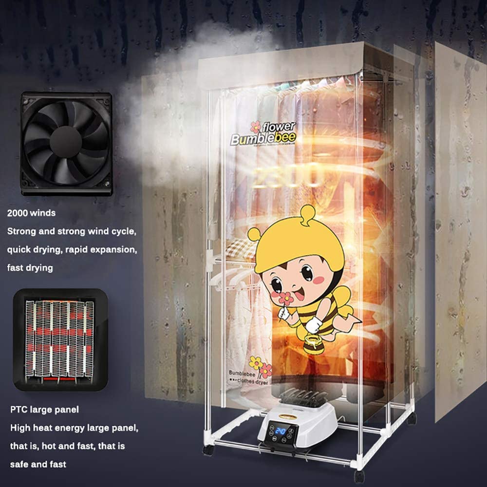 Ηλεκτρικό Υφασμάτινο Φορητό Στεγνωτήριο / Απλώστρα Ρούχων - Ανεμιστήρας Ζεστού Αέρα 1500W Μπεζ Ηλεκτρικό Υφασμάτινο Φορητό Στεγνωτήριο / Απλώστρα Ρούχων - Ανεμιστήρας Ζεστού Αέρα 1500W Μπεζ