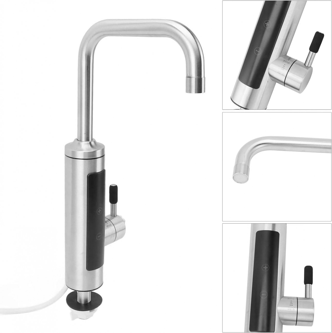 Ηλεκτρικός Έξυπνος Κεντρικός Μονοφασικός Ταχυθερμαντήρας - Βρύση 3000W Ηλεκτρικός Έξυπνος Κεντρικός Μονοφασικός Ταχυθερμαντήρας - Βρύση 3000W