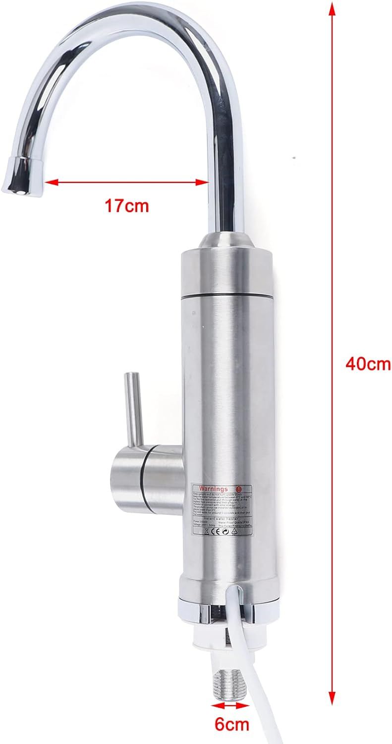 Ηλεκτρικός Έξυπνος Κεντρικός Μονοφασικός Ταχυθερμαντήρας Βρύση Κουζίνας 40x17cm Με Οθόνη LCD 3300W Ηλεκτρικός Έξυπνος Κεντρικός Μονοφασικός Ταχυθερμαντήρας Βρύση Κουζίνας 40x17cm Με Οθόνη LCD 3300W