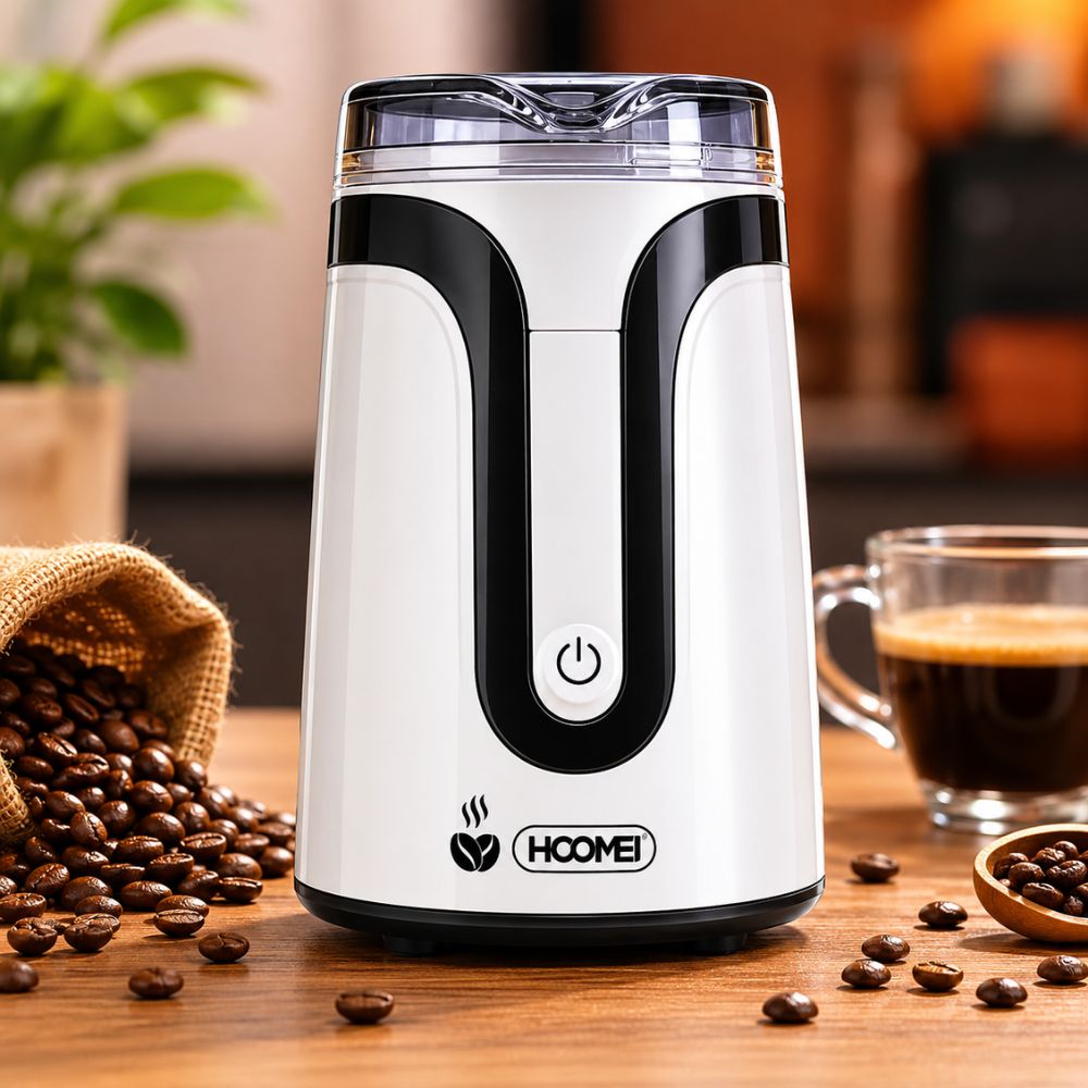 Ηλεκτρικός Μύλος Καφέ Hoomei 150W με Λεπίδες Inox Ηλεκτρικός Μύλος Καφέ Hoomei 150W με Λεπίδες Inox