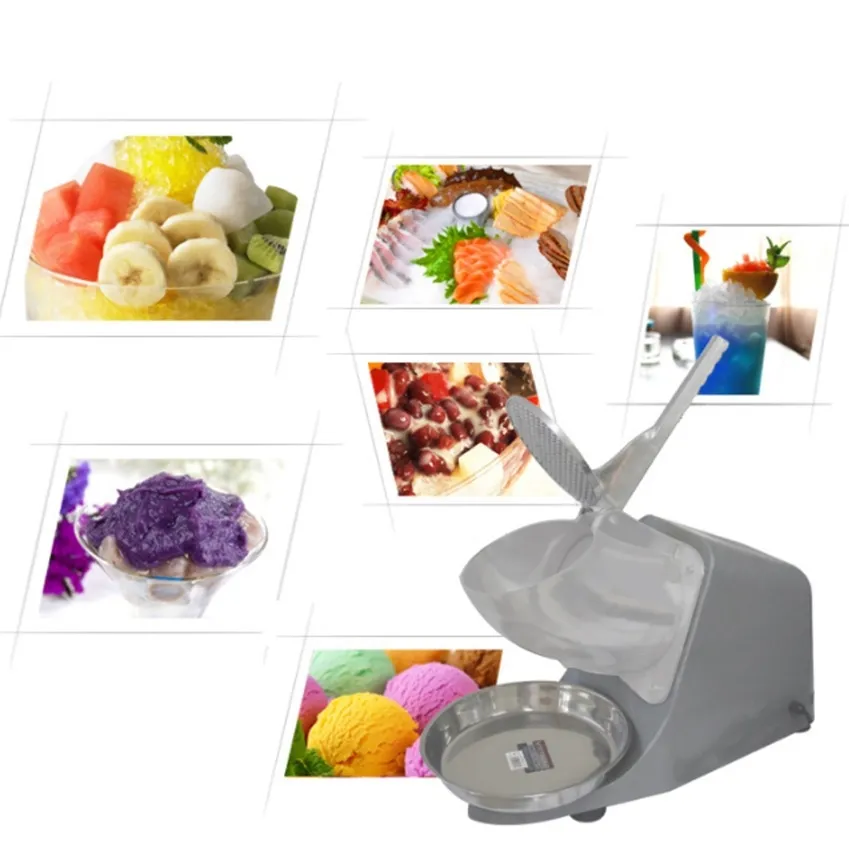 Ηλεκτρικός Παγοθραύστης με Μπολ από Ανοξείδωτο Ατσάλι για Κοκτέιλ, Snow - Cones με Ισχύ 500W Ηλεκτρικός Παγοθραύστης με Μπολ από Ανοξείδωτο Ατσάλι για Κοκτέιλ, Snow - Cones με Ισχύ 500W