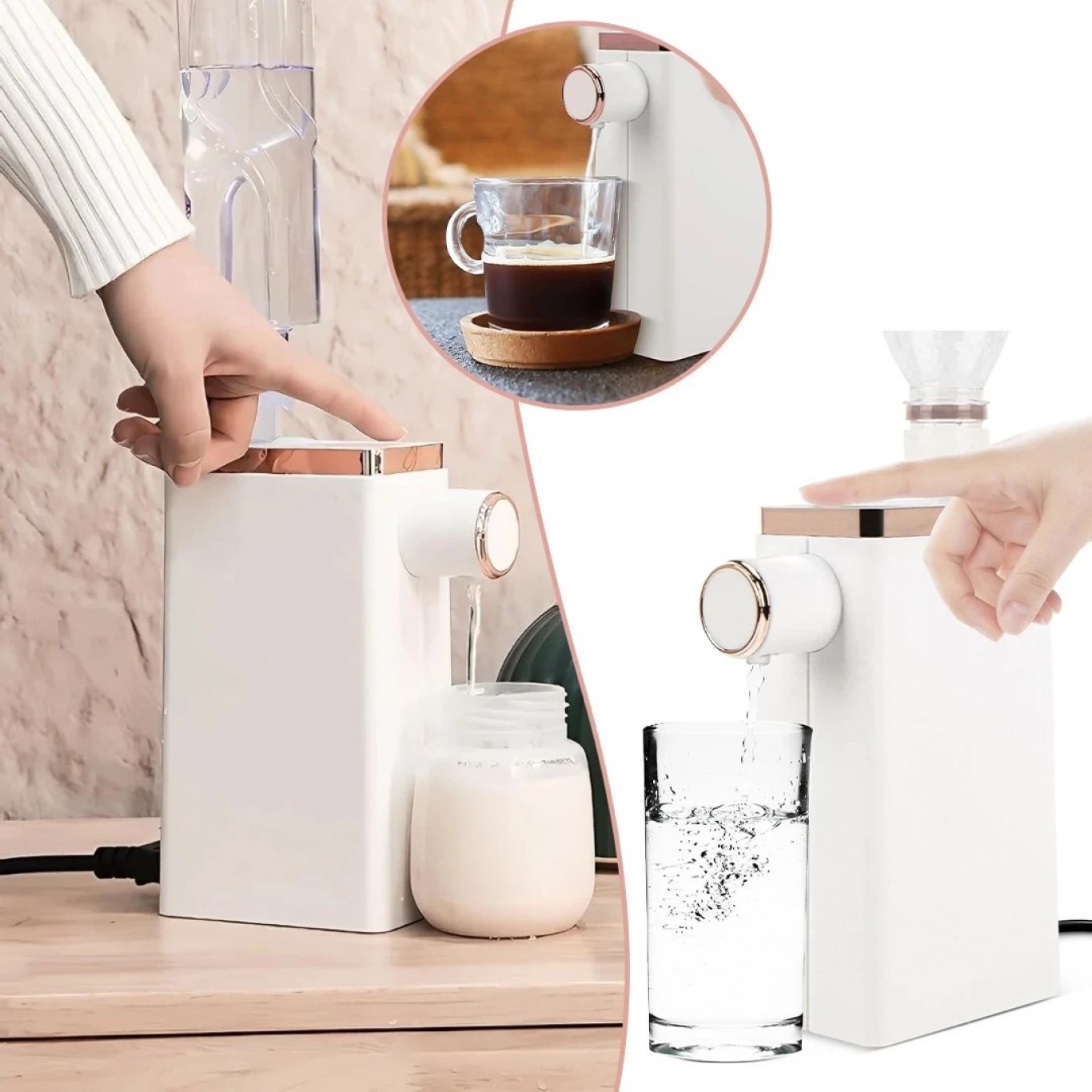 Ηλεκτρικός Ταχυθερμαντήρας Και Διανομέας Νερού Με Ρύθμιση Θερμοκρασίας Ηλεκτρικός Ταχυθερμαντήρας Και Διανομέας Νερού Με Ρύθμιση Θερμοκρασίας