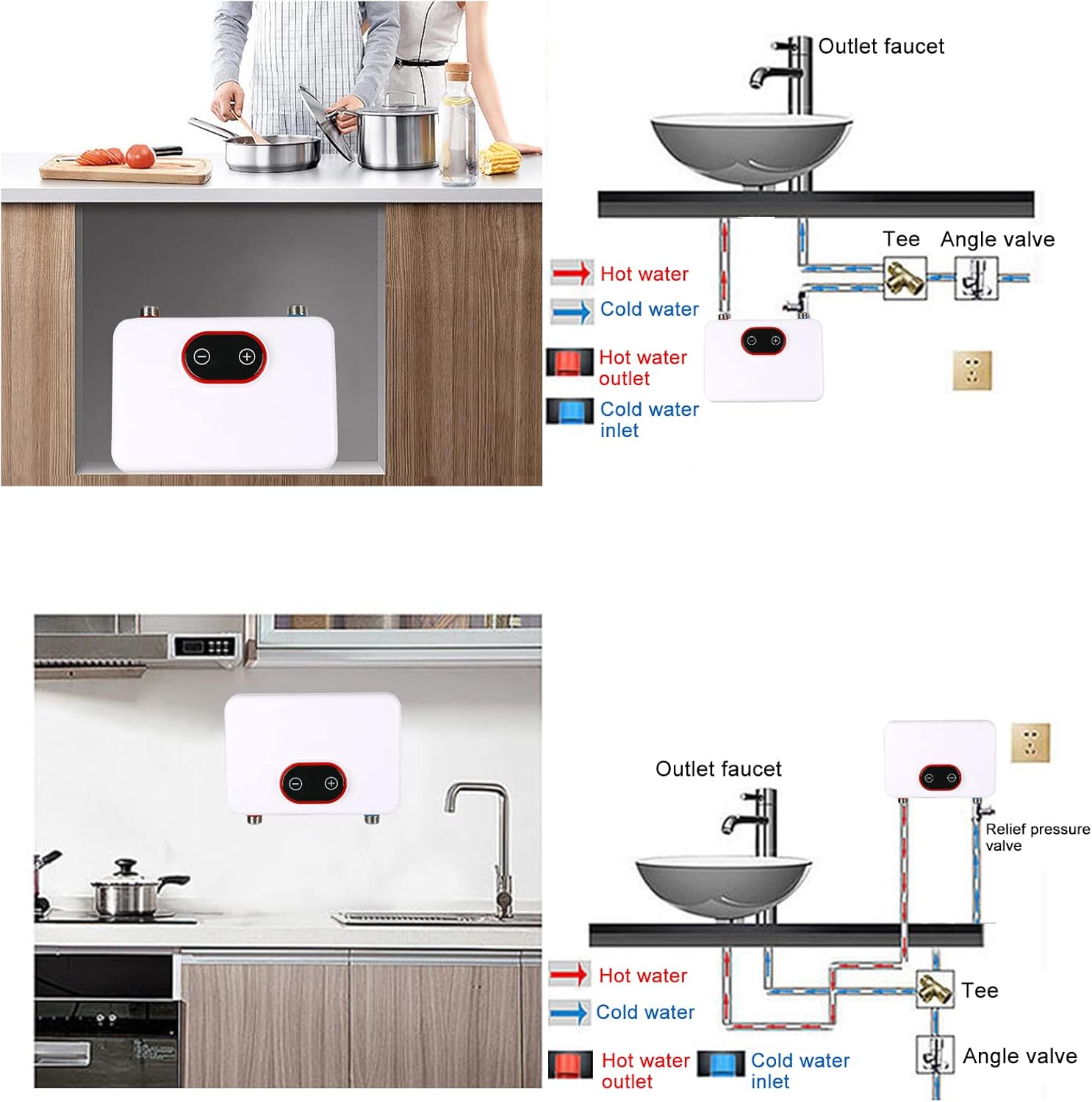 Ηλεκτρικός Ταχυθερμαντήρας - Ταχιθερμοσίφωνας Μπάνιου Μονοφασικός 5500W με Οθόνη LED Ηλεκτρικός Ταχυθερμαντήρας - Ταχιθερμοσίφωνας Μπάνιου Μονοφασικός 5500W με Οθόνη LED