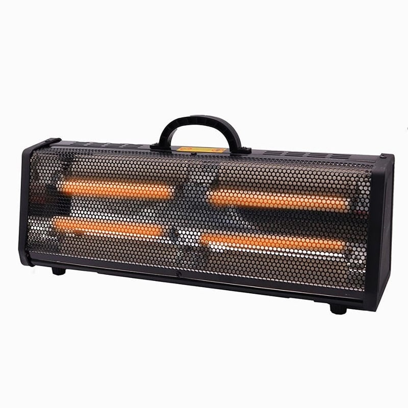 Ηλεκτρικός Θερμοπομπός Χαλαζία 1000W με 2 Σκάλες και Λαβή Μεταφοράς Ηλεκτρικός Θερμοπομπός Χαλαζία 1000W με 2 Σκάλες και Λαβή Μεταφοράς