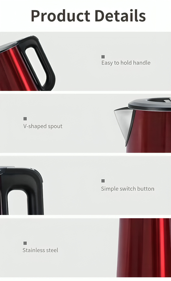 Ηλεκτρικός Βραστήρας 1500W 2,5 Λίτρα - SOKANY Ηλεκτρικός Βραστήρας 1500W 2,5 Λίτρα - SOKANY