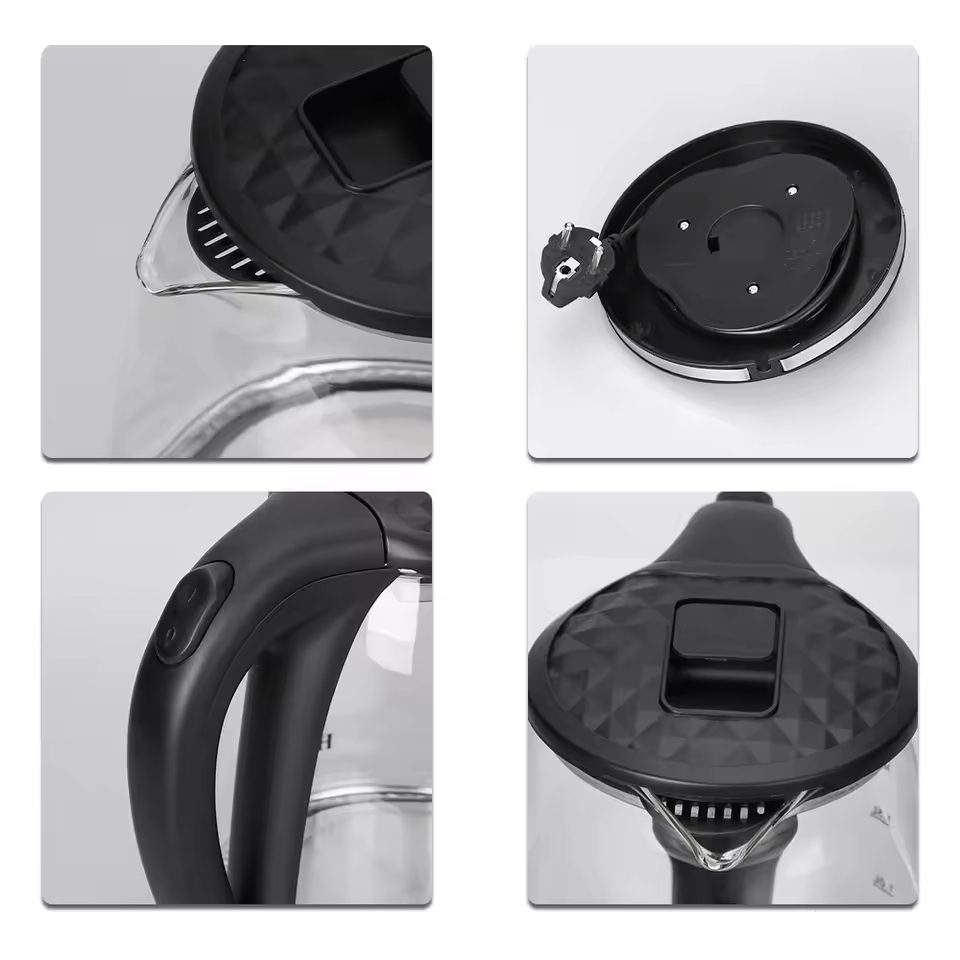 Ηλεκτρικός Βραστήρας 2 lt Διάφανος με LED - RAF Ηλεκτρικός Βραστήρας 2 lt Διάφανος με LED - RAF