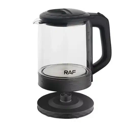 Ηλεκτρικός Βραστήρας σε Μαύρο Χρώμα 1350W 1.8lt RAF Ηλεκτρικός Βραστήρας σε Μαύρο Χρώμα 1350W 1.8lt RAF