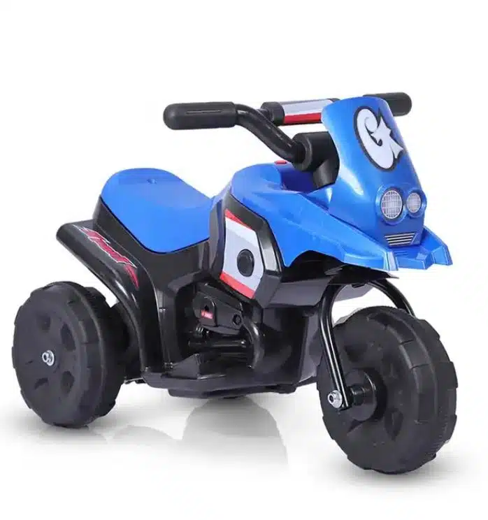 Ηλεκτροκίνητη Επαναφορτιζόμενη Μπλε Μηχανή Τύπου Αγώνα-Racing για Παιδιά από 2-8 ετών με Μουσική Bluetooth, USB και MP3 Ηλεκτροκίνητη Επαναφορτιζόμενη Μπλε Μηχανή Τύπου Αγώνα-Racing για Παιδιά από 2-8 ετών με Μουσική Bluetooth, USB και MP3