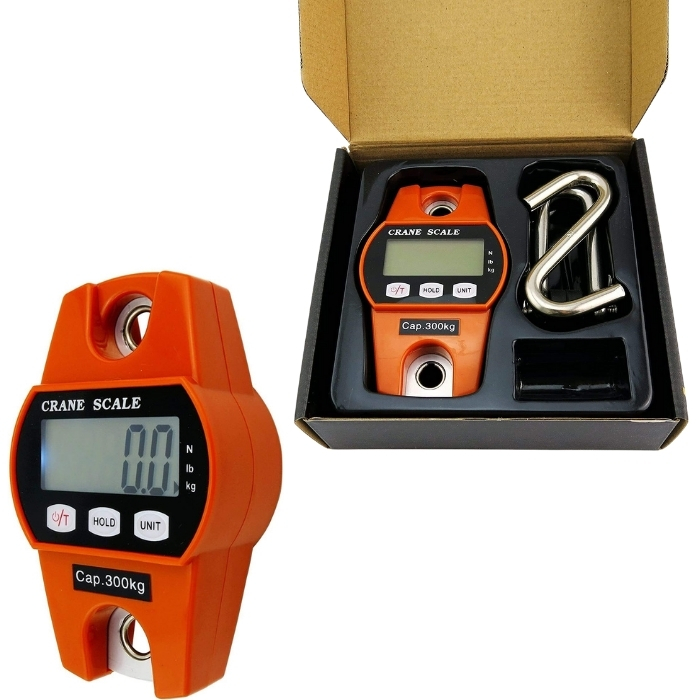 Ηλεκτρονική Κρεμαστή Ζυγαριά Ακριβείας έως 300kg με Υποδιαίρεση 50g Ηλεκτρονική Κρεμαστή Ζυγαριά Ακριβείας έως 300kg με Υποδιαίρεση 50g