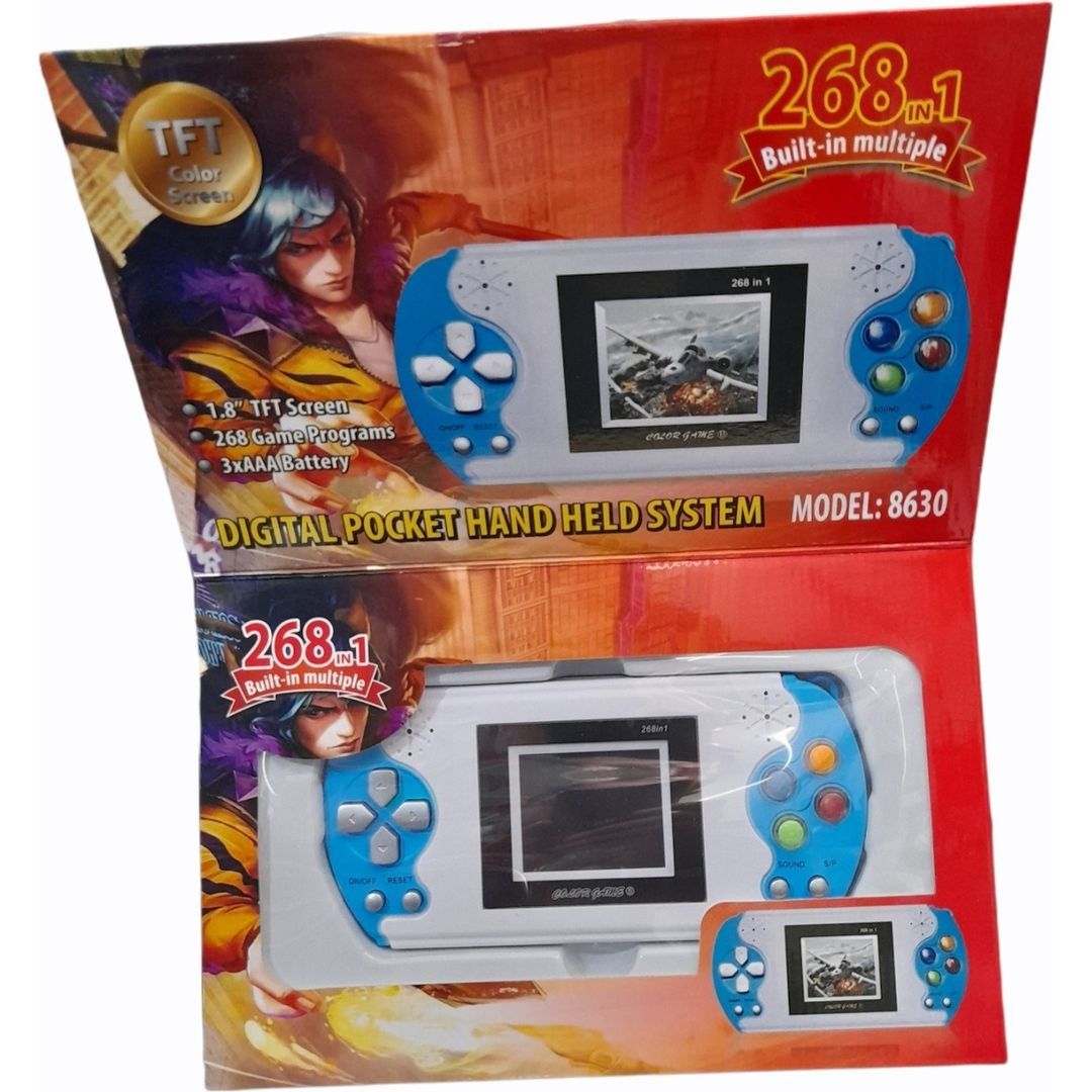 Ηλεκτρονική Παιδική Κονσόλα Χειρός Digital Pocket Hand Held System - Γαλάζιο Ηλεκτρονική Παιδική Κονσόλα Χειρός Digital Pocket Hand Held System - Γαλάζιο