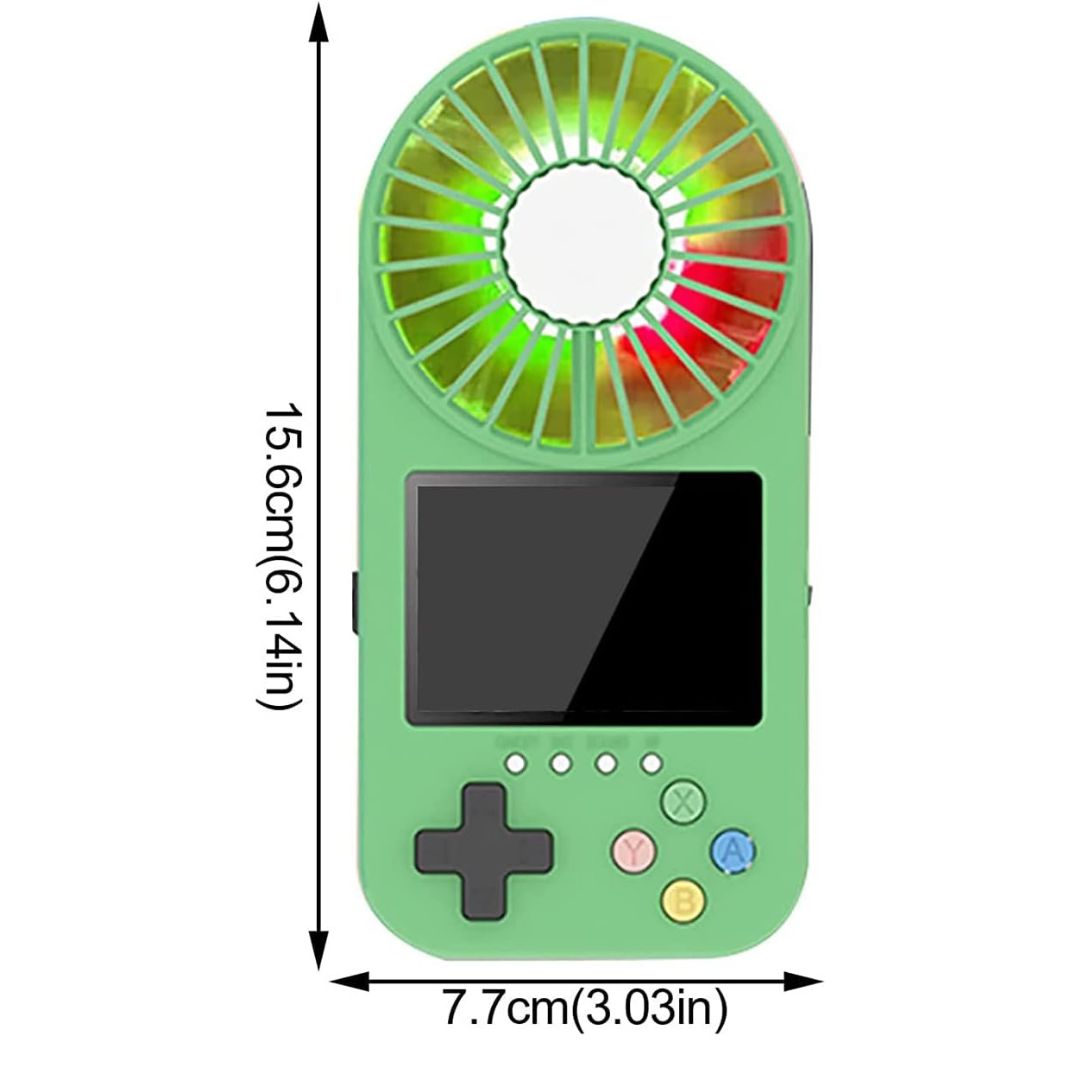 Ηλεκτρονική Παιδική Παιχνιδοκονσόλα Χειρός με Ενσωματωμένο Ανεμιστηράκι Ηλεκτρονική Παιδική Παιχνιδοκονσόλα Χειρός με Ενσωματωμένο Ανεμιστηράκι