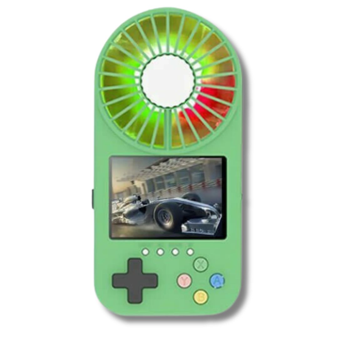 Ηλεκτρονική Παιδική Παιχνιδοκονσόλα Χειρός με Ενσωματωμένο Ανεμιστηράκι Ηλεκτρονική Παιδική Παιχνιδοκονσόλα Χειρός με Ενσωματωμένο Ανεμιστηράκι