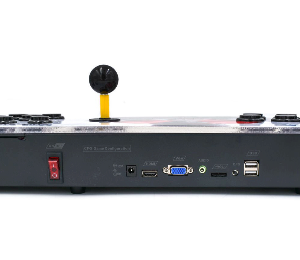 Ηλεκτρονική Ρετρό Παιχνιδοκονσόλα με 2 Joysticks & Σύνδεση μέσω HDMI ή VGA Ηλεκτρονική Ρετρό Παιχνιδοκονσόλα με 2 Joysticks & Σύνδεση μέσω HDMI ή VGA