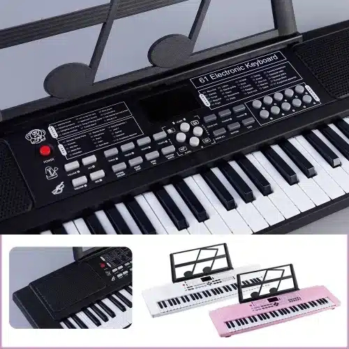 Ηλεκτρονικό Πιάνο 61 Πλήκτρων με Μικρόφωνο Ηλεκτρονικό Πιάνο 61 Πλήκτρων με Μικρόφωνο