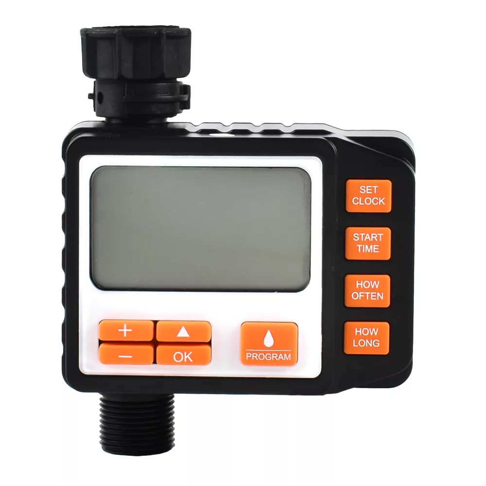 Ηλεκτρονικό Σύστημα Βρύσης για Πότισμα Κήπου με Οθόνη LCD και Ρυθμιζόμενες Λειτουργίες Ποτίσματος Jiageng – Μαύρο Ηλεκτρονικό Σύστημα Βρύσης για Πότισμα Κήπου με Οθόνη LCD και Ρυθμιζόμενες Λειτουργίες Ποτίσματος Jiageng – Μαύρο