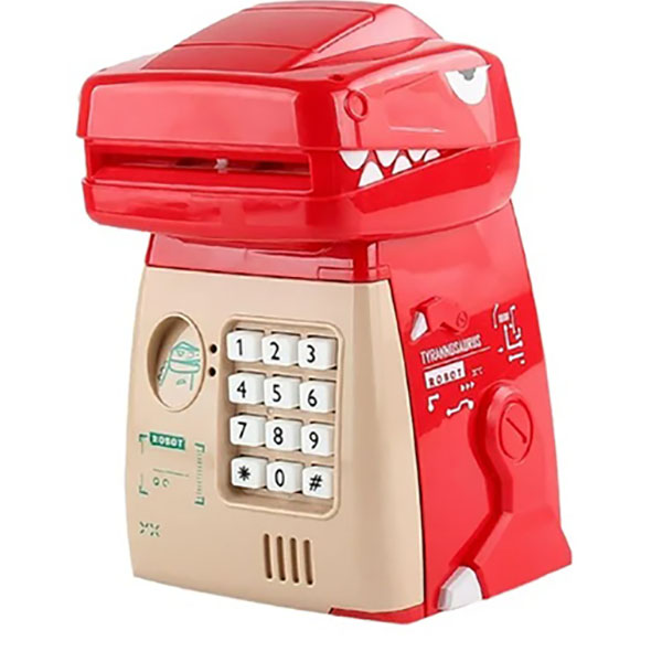 Ηλεκτρονικός Κουμπαράς για Παιδιά σε Σχήμα Δεινόσαυρου Πράσινος Ηλεκτρονικός Κουμπαράς για Παιδιά σε Σχήμα Δεινόσαυρου Πράσινος