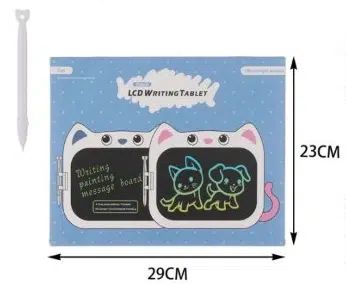 Ηλεκτρονικός Πίνακας - Ταμπλέτα Γραφής LCD Γάτα με Γραφίδα για Παιδιά - Άσπρο - Ροζ Ηλεκτρονικός Πίνακας - Ταμπλέτα Γραφής LCD Γάτα με Γραφίδα για Παιδιά - Άσπρο - Ροζ