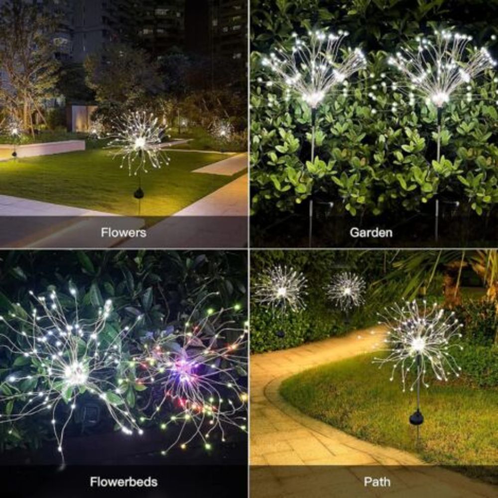 Ηλιακά Φωτάκια Κήπου Firework 150 LED – Εφέ Πυροτεχνημάτων | Σετ 2 Τεμ, Αδιάβροχα, Ηλιακή Ενέργεια Ηλιακά Φωτάκια Κήπου Firework 150 LED – Εφέ Πυροτεχνημάτων Σετ 2 Τεμ, Αδιάβροχα, Ηλιακή Ενέργεια