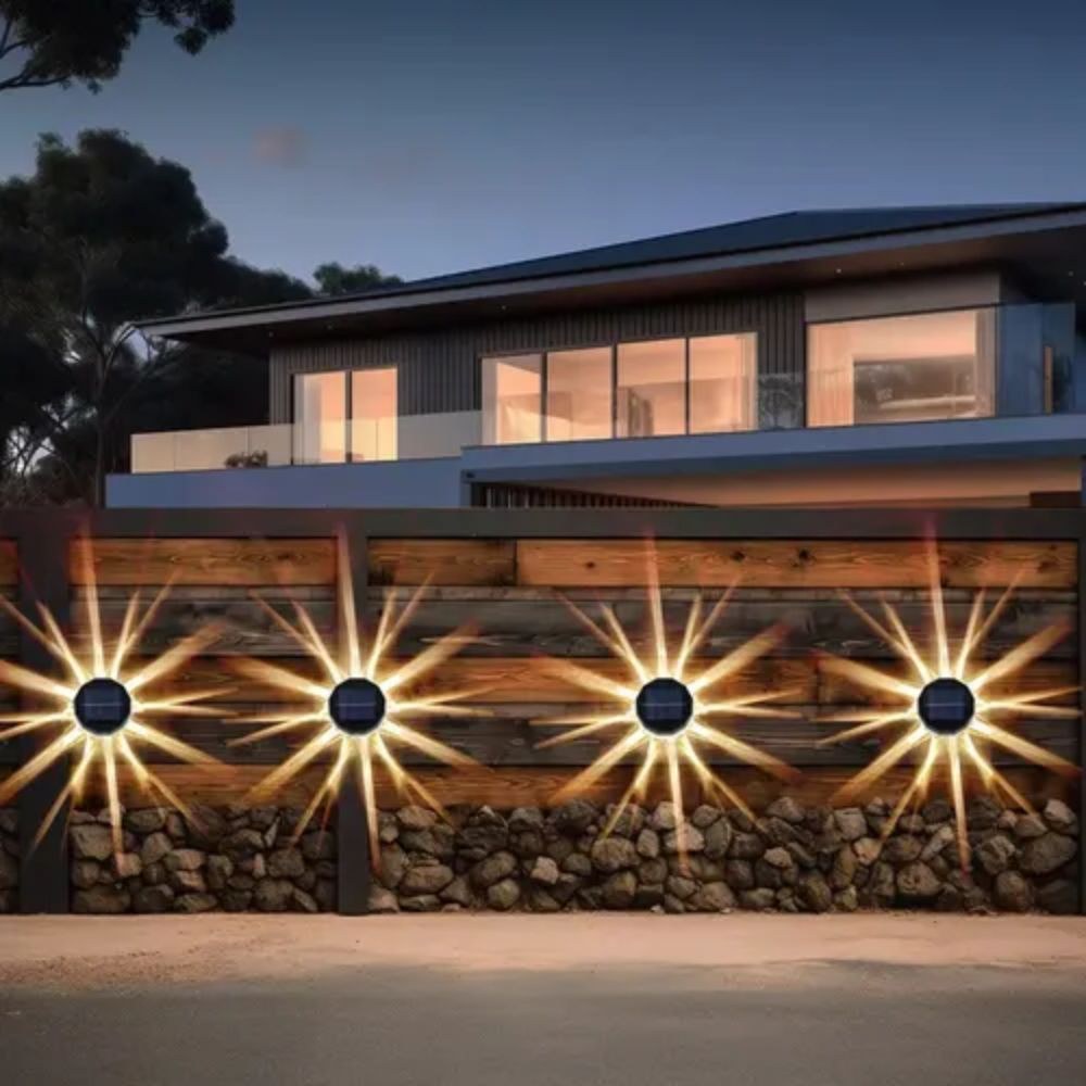 Ηλιακά Φωτιστικά Κήπου Τοίχου LED Solar Light 2τμχ – Οικονομική Φωτεινότητα Χωρίς Ρεύμα Ηλιακά Φωτιστικά Κήπου Τοίχου LED Solar Light 2τμχ – Οικονομική Φωτεινότητα Χωρίς Ρεύμα