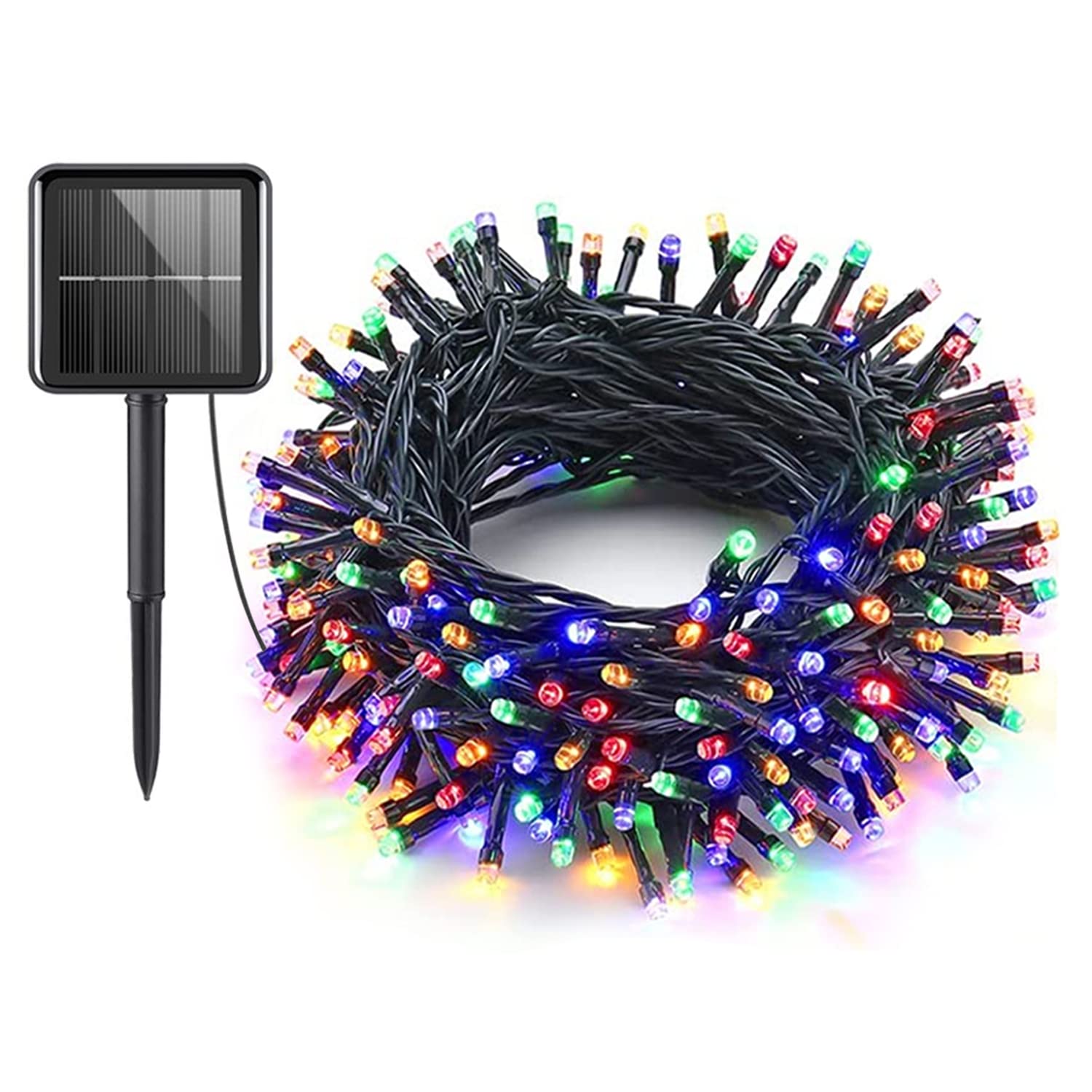 Ηλιακά Χριστουγεννιάτικα Λαμπάκια 360LED Πολύχρωμου Φωτισμού 18m - Εξωτερικού και Εσωτερικού Χώρου Ηλιακά Χριστουγεννιάτικα Λαμπάκια 360LED Πολύχρωμου Φωτισμού 18m - Εξωτερικού και Εσωτερικού Χώρου