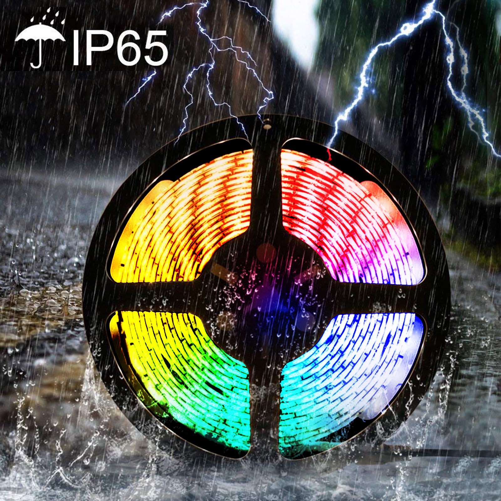 Ηλιακή Αδιάβροχη Ταινία LED RGB 5m IP65 με Βάση Πάνελ - Πάσσαλο Εξωτερικού Χώρου Πολύχρομου Φωτισμού Ηλιακή Αδιάβροχη Ταινία LED RGB 5m IP65 με Βάση Πάνελ - Πάσσαλο Εξωτερικού Χώρου Πολύχρομου Φωτισμού