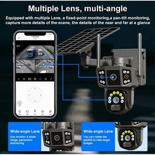 Ηλιακή Ασύρματη Κάμερα Ασφαλείας με SIM & Αμφίδρομη Επικοινωνία – Full HD, Αδιάβροχη IP65 Ηλιακή Ασύρματη Κάμερα Ασφαλείας με SIM & Αμφίδρομη Επικοινωνία – Full HD, Αδιάβροχη IP65