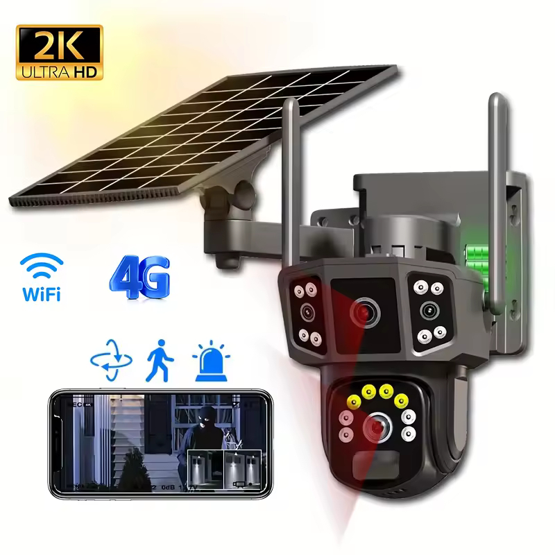 Ηλιακή Ασύρματη Κάμερα Ασφαλείας με SIM & Αμφίδρομη Επικοινωνία – Full HD, Αδιάβροχη IP65 Ηλιακή Ασύρματη Κάμερα Ασφαλείας με SIM & Αμφίδρομη Επικοινωνία – Full HD, Αδιάβροχη IP65