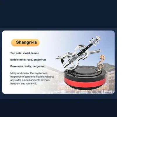 Ηλιακό Αποσμητικό Χώρου Αυτοκινήτου Περιστρεφόμενο με Διακοσμητικό Βιολί – Κόκκινο Σανγκρι-Λα Ηλιακό Αποσμητικό Χώρου Αυτοκινήτου Περιστρεφόμενο με Διακοσμητικό Βιολί – Κόκκινο Σανγκρι-Λα