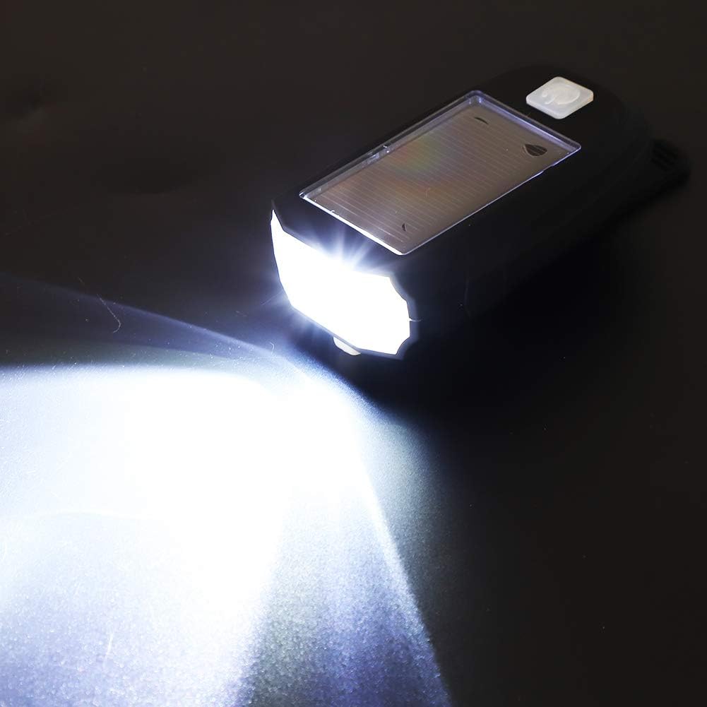 Ηλιακό Εμπρόσθιο Φως Ποδηλάτου 600 lm - Επαναφορτιζόμενο και με USB Ηλιακό Εμπρόσθιο Φως Ποδηλάτου 600 lm - Επαναφορτιζόμενο και με USB