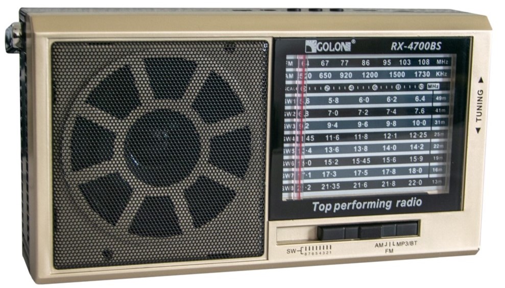 Ηλιακό Επαναφορτιζόμενο Φορητό Ραδιόφωνο με Bluetooth Ηλιακό Επαναφορτιζόμενο Φορητό Ραδιόφωνο με Bluetooth