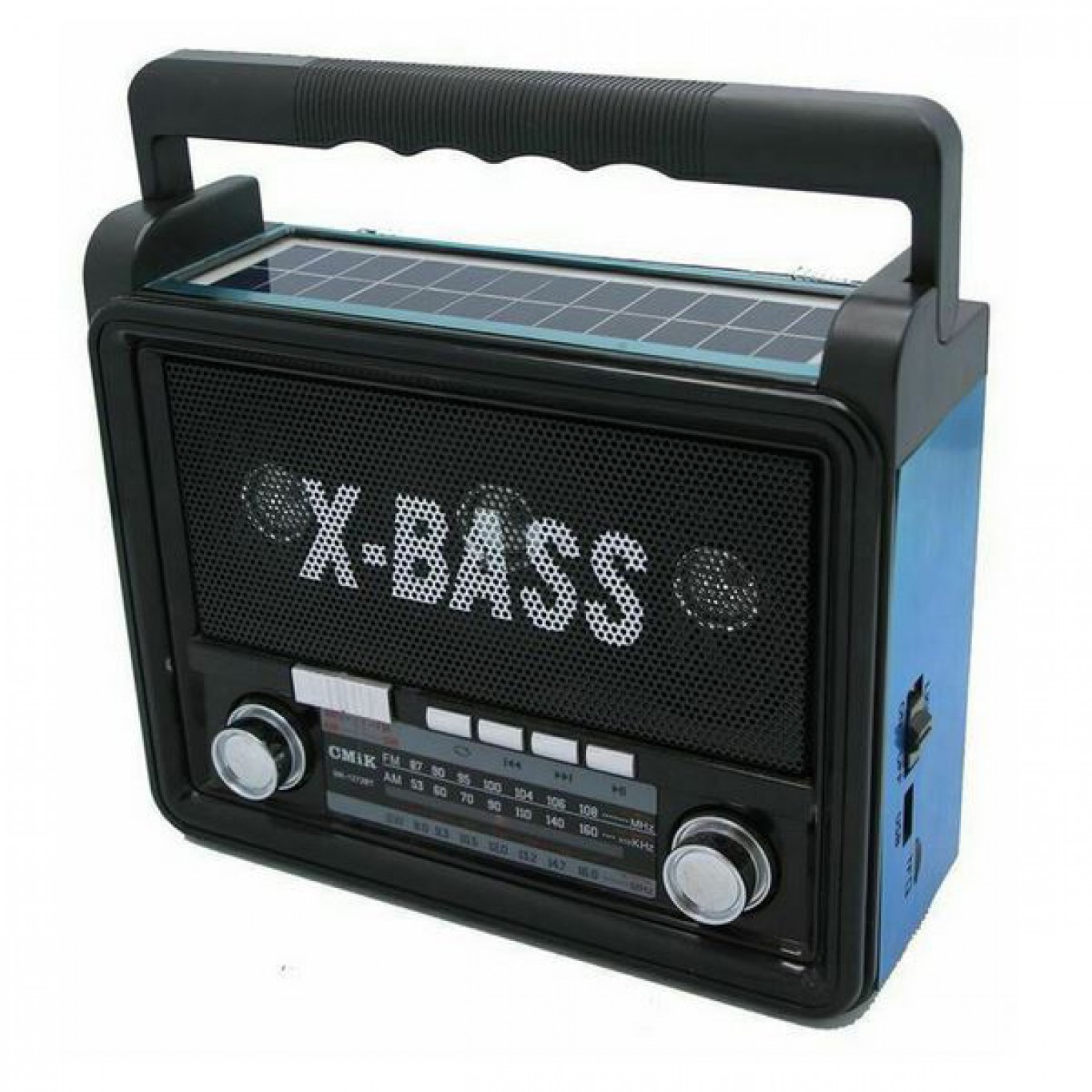 Ηλιακό Φορητό Ηχείο Bluetooth με Αναλογικό Ραδιόφωνο AM/FM/SW, Ηλιακό Πάνελ και Φακό Ηλιακό Φορητό Ηχείο Bluetooth με Αναλογικό Ραδιόφωνο AM/FM/SW, Ηλιακό Πάνελ και Φακό