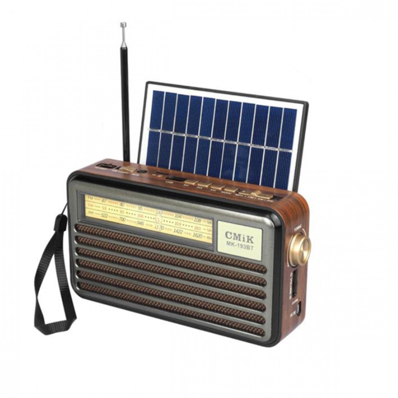 Ηλιακό Φορητό Ηχείο Bluetooth με Ραδιόφωνο, Ηλιακό Πάνελ και Φωτιστικο Led Usb Ηλιακό Φορητό Ηχείο Bluetooth με Ραδιόφωνο, Ηλιακό Πάνελ και Φωτιστικο Led Usb
