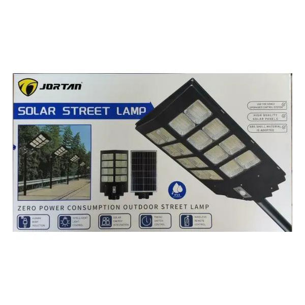 Ηλιακό Φωτιστικό Αδιάβροχο Εξωτερικού Χώρου - Δρόμου με Ανιχνευτή Κίνησης & Τηλεχειριστήριο - Jortan 800watt Solar Powered LED Street,Pole Light Ηλιακό Φωτιστικό Αδιάβροχο Εξωτερικού Χώρου - Δρόμου με Ανιχνευτή Κίνησης & Τηλεχειριστήριο - Jortan 800watt Solar Powered LED Street,Pole Light