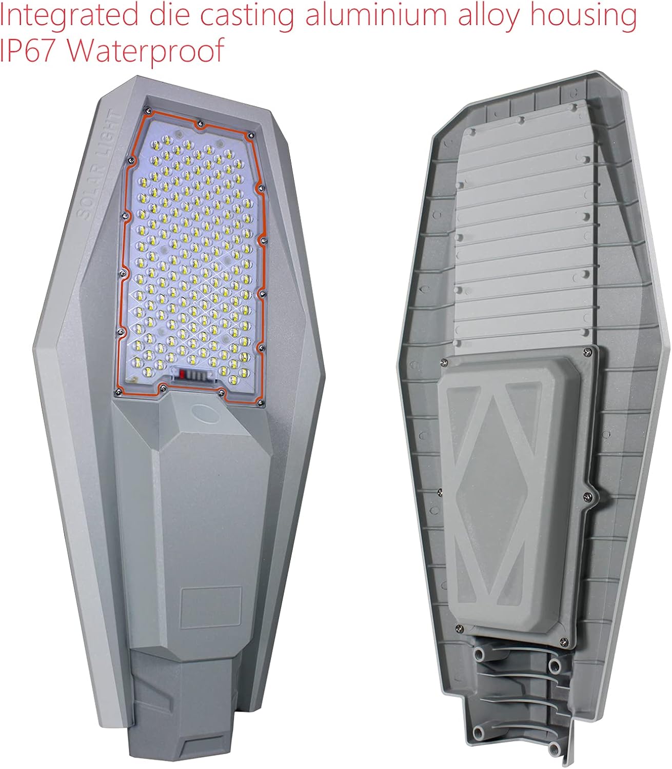 Ηλιακό Φωτιστικό Δρόμου 800W με Ενσωματωμένο Πάνελ - IP67 Αδιάβροχο με Λευκό Ψυχρό Φωτισμό - JORTAN Ηλιακό Φωτιστικό Δρόμου 800W με Ενσωματωμένο Πάνελ - IP67 Αδιάβροχο με Λευκό Ψυχρό Φωτισμό - JORTAN